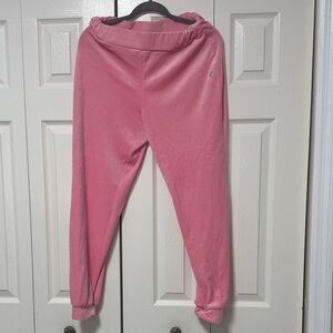 Juicy Couture Blush Velour Joggers